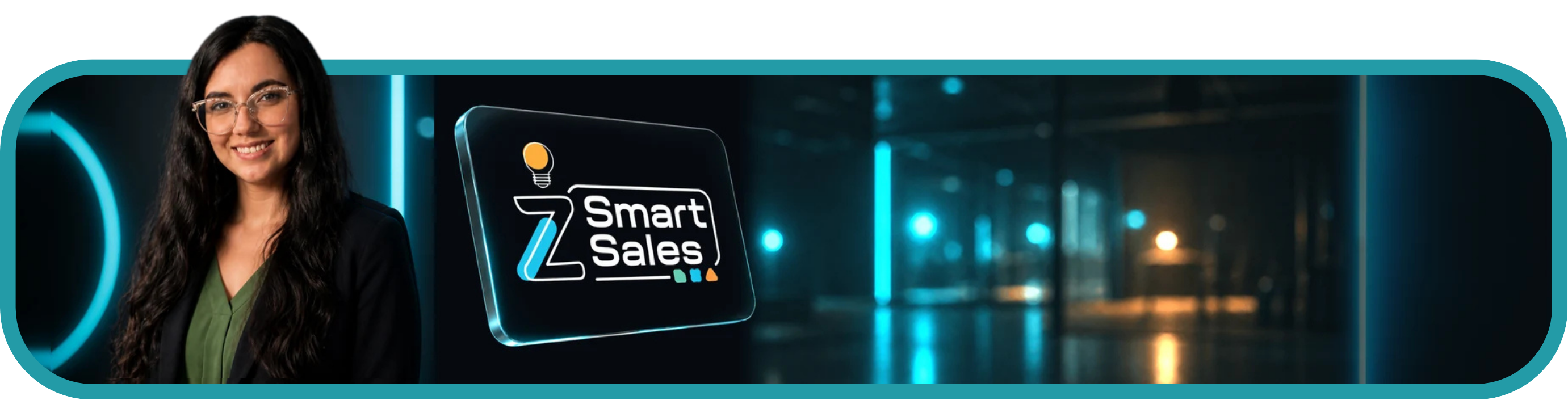 Paulina Contreras presentando Smart Sales